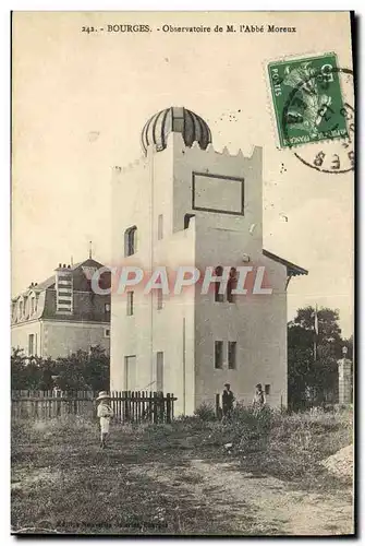 Ansichtskarte AK Astronomie Bourges Observatoire de M l&#39abbe Moreux