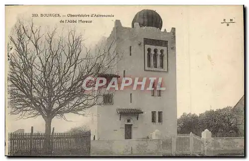 Ansichtskarte AK Astronomie Bourges Observatoire d&#39astronomie de l&#39abbe Moreux