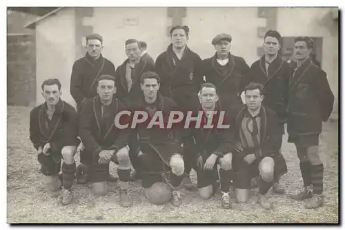 CARTE PHOTO Football