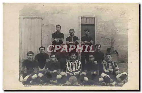 CARTE PHOTO Football