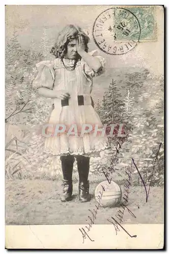 Cartes postales Football Enfant