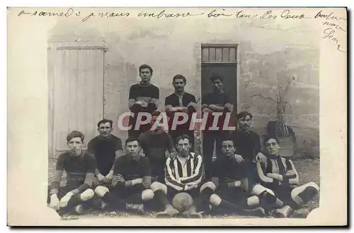 CARTE PHOTO Football