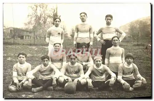 CARTE PHOTO Football