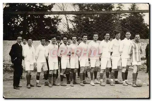 CARTE PHOTO Football