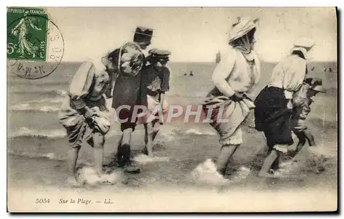 Cartes postales Fantaisie Femmes Sur la plage