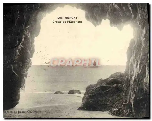 Cartes postales Elephant Morgat Grotte de l&#39elephant