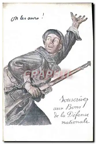 Ansichtskarte AK Militaria Bons de Souscription Nationale