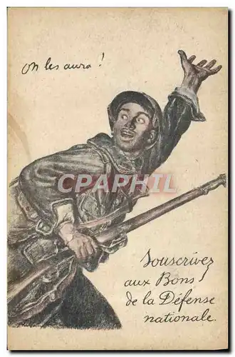 Ansichtskarte AK Militaria Bons de Souscription Nationale