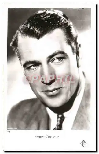 Ansichtskarte AK Cinema Gary Cooper