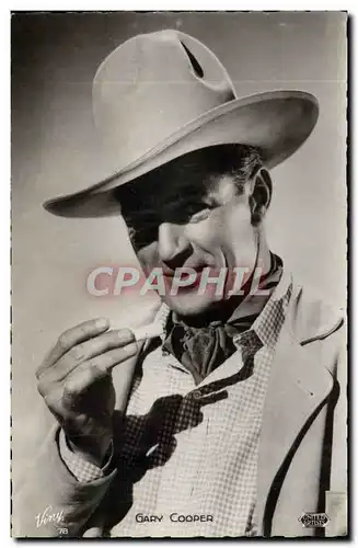 Cartes postales Cinema Gary Cooper