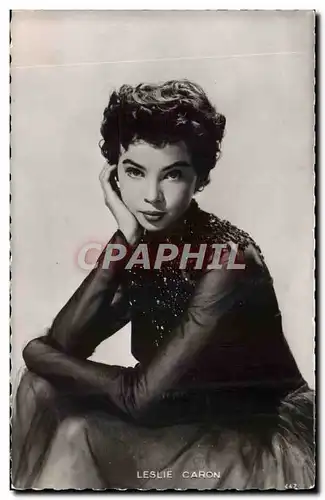 Cartes postales Cinema Leslie Caron