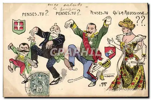 Cartes postales Politique Satirique