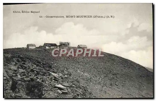 Cartes postales Astronomie Observatoire Mont-Mounier