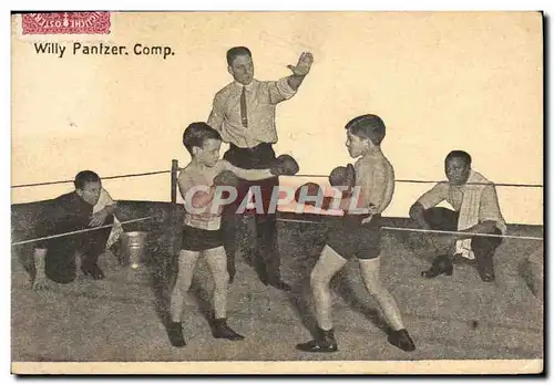 Cartes postales Boxe Willy Pantzer Comp Enfants