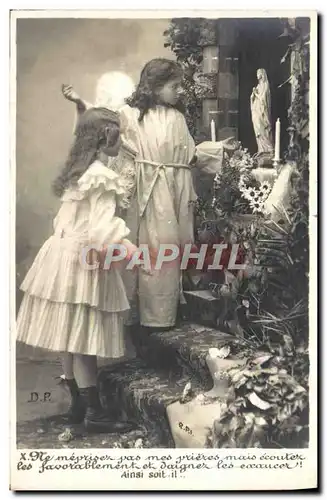 Cartes postales Fantaisie Enfants Ange