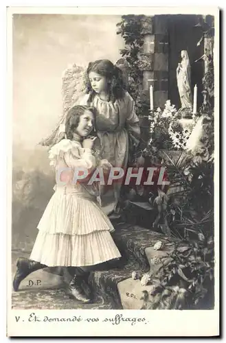 Cartes postales Fantaisie Enfants Ange