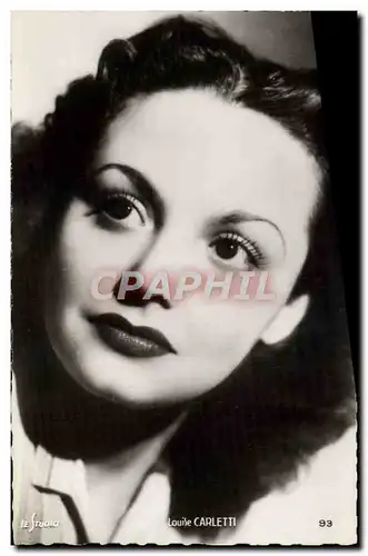 Cartes postales moderne Cinema Louise Carletti