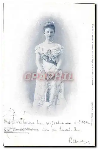 Cartes postales Koningin Wilhelmina