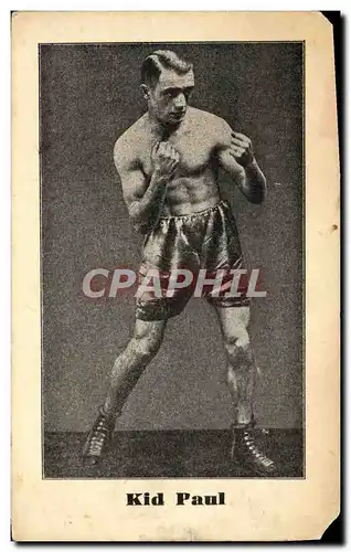 Cartes postales Boxe Kid Paul