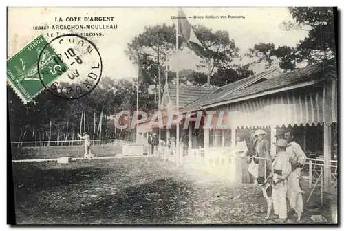 Cartes postales Arcachon Moulleau Le tir aux pigeons