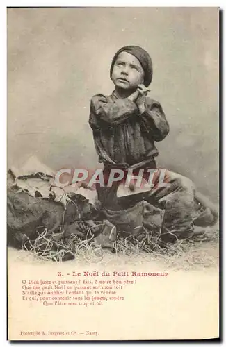 Ansichtskarte AK Fantaisie Le Noel du petit Ramoneur Enfant