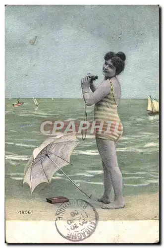 Cartes postales Fantaisie Femme Maillot de bain Baigneuse