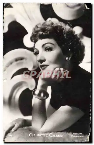 Cartes postales moderne Cinema Claudette Colbert