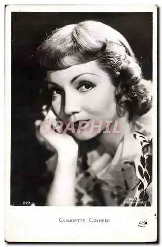 Cartes postales moderne Cinema Claudette Colbert