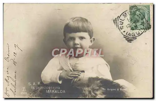 Cartes postales SAR La principessina Mafalda