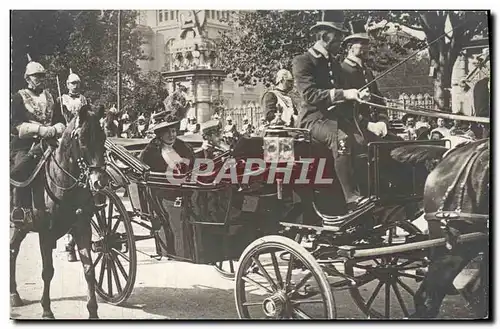 Cartes postales Alphonse XIII a Paris