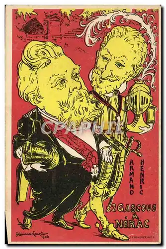 Cartes postales Cascous a Nerac Arnad Henric