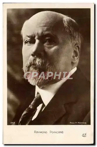 Cartes postales Raymond Poincare President de la Republique