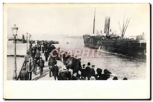 Cartes postales Bateau Paquebot Le Bordeaux