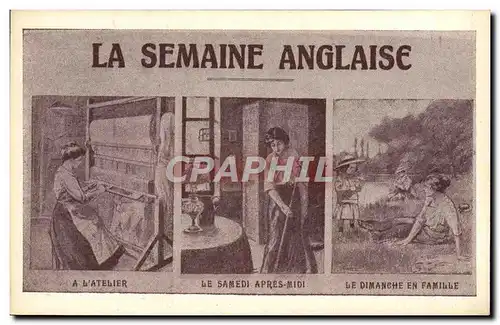 Cartes postales La Semaine Anglaise