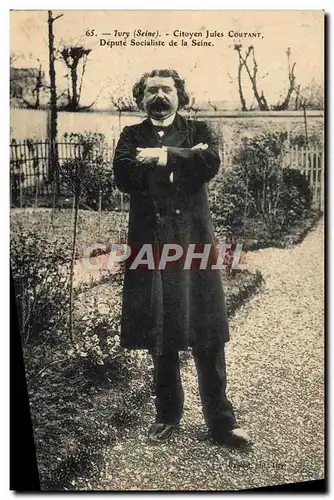 Ansichtskarte AK Ivry Citoyen Jules Coutant Depute socialiste de la Seine