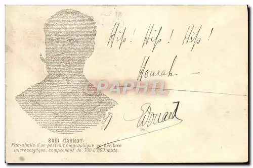 Cartes postales Sadi Carnot
