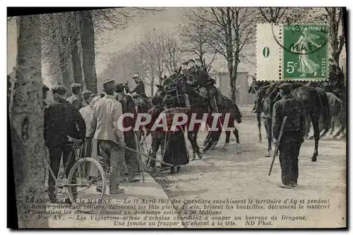 Cartes postales En Champagen de al marne Emeutiers TOP Territoire d&#39Ay