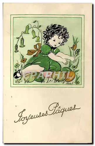 Cartes postales Fantaisie Illustrateur Enfant