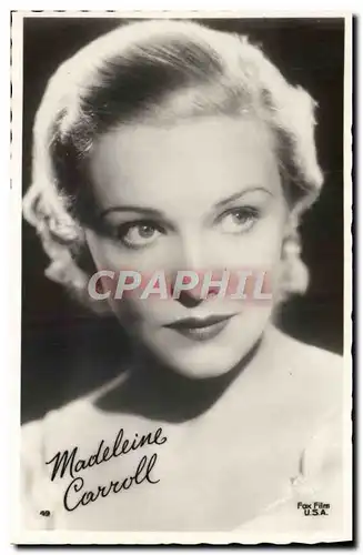 Cartes postales moderne Cinema Madeleine Carroll