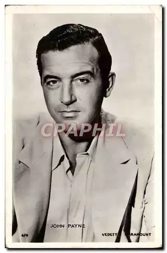 Moderne Karte Cinema John Payne