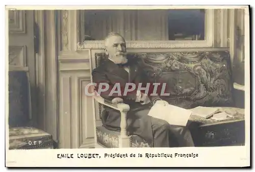 Ansichtskarte AK Emile Loubet President de la Republique