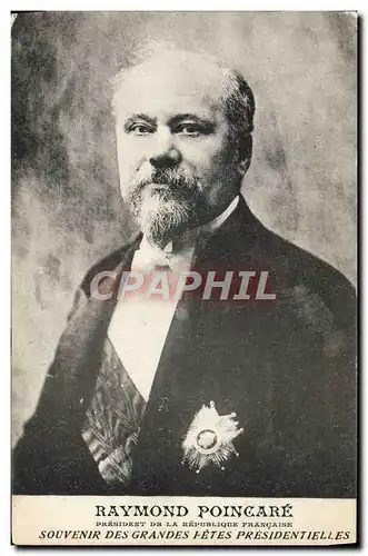 Ansichtskarte AK Raymond Poincare President de la Republique