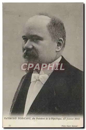 Ansichtskarte AK Raymond Poincare President de la Republique