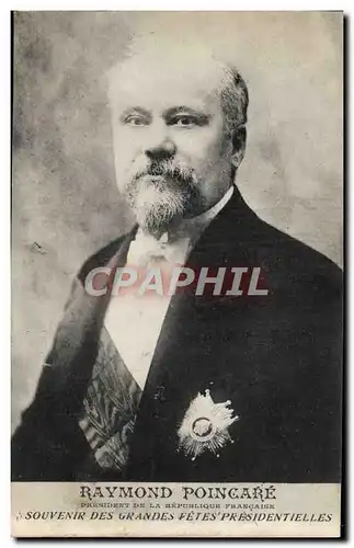 Ansichtskarte AK Raymond Poincare President de la Republique