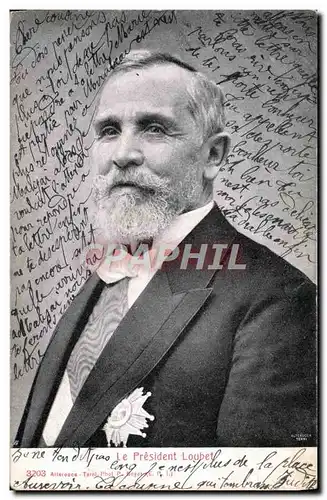 Cartes postales Emile Loubet President de la Republique