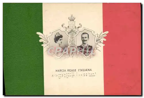 Cartes postales Marcia Reale Italiana