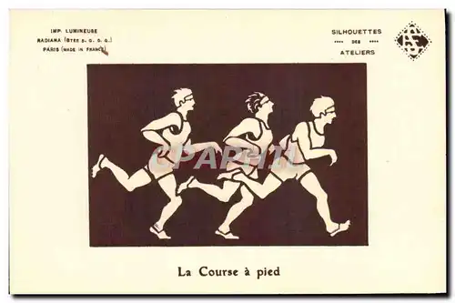 Ansichtskarte AK Athletisme la course a pied