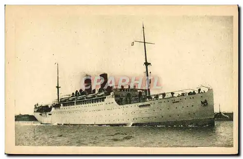 Cartes postales Bateau Fabre Line SS Canada