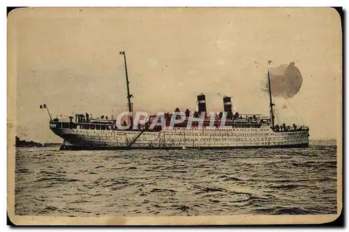 Cartes postales Bateau Compagnie Francaise de Navigation a vapeur Paquebot Canada