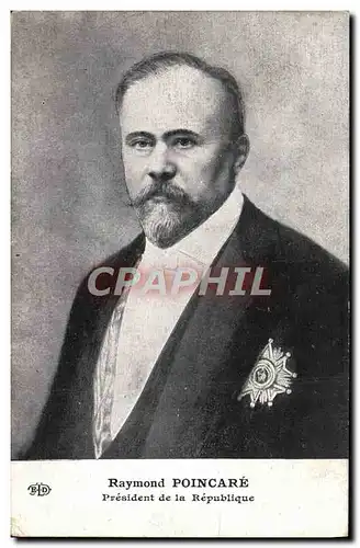 Cartes postales Raymond Poincare President de la Republique